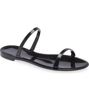 Stuart Weitzman Sawyer Slide Sandal, Size 10